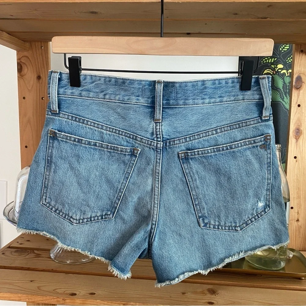 Madewell Distressed Relaxed Denim Shorts 24